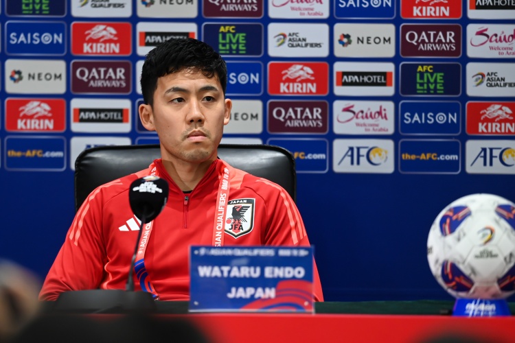 远藤航:战巴林全队上下斗志高昂,希望击败他们直通世界杯